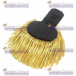 Épaulettes uniformes professionnelles Épaulettes Épaulettes | Épaulettes uniformes Or Bullion Fringe - Product Image 4