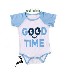 Tirupur Venta directa de fábrica 100% Mamelucos de bebé de algodón orgánico Diseño americano de alta calidad Botón a presión OEM Mameluco de moda - Product Image 4