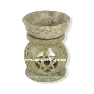 เตาเผาน้ำมันหอมระเหยหินสบู่ กลิ่นหอมสวยงาม - Product Image 1