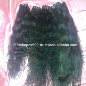 Extensiones de cabello indio Remy 100% Natural Extensiones de cabello humano Premium de color de cabello natural de grado más alto - Product Image 2