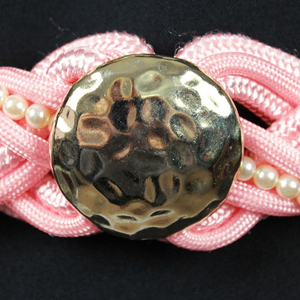 Bubblegum <b>Pink</b> Rope Belt Handmade Creations - Product Image 1