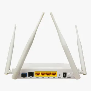 Router Wifi 4GE 802.11ac GPON ONU Dual Band Optik Harga Kompetitif 4GE 802.11ac Gpon NT dengan Pot dan 1USB