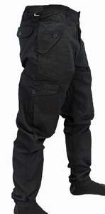 Pantalon en coton kaki pour homme Pantalon chinos en coton Pantalon en coton kaki - Product Image 3