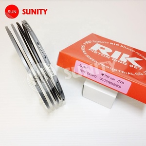 Taiwán SUNITY-de los recambios del motor diesel del 6LAH 6LA 6LA-HT 150mm RIK conjunto de anillo de pistón 748688-22752 para yanmar - Product Image 1