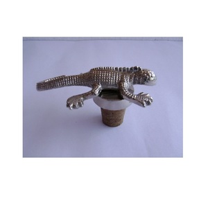 Tapón de botella de reptil de nuevo diseño, tapón de botella de vino de barra de Metal con logotipo al por mayor de alta calidad para gran oferta a precio razonable - Product Image 1