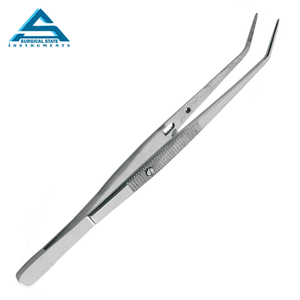 Meilleure vente pince à épiler à sourcils en acier inoxydable de haute qualité pince à épiler à pointe couverte pince à épiler de beauté en gros - Product Image 1