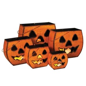 Mini seaux d'Halloween en métal de sucrerie pour l'usage à la maison - Product Image 2