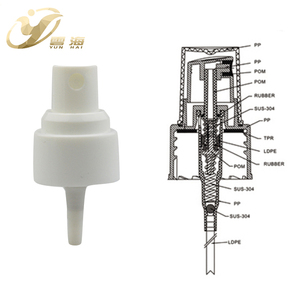 Новый дизайн Подгонянный прозрачный <span class=keywords><strong>20</strong></span>/<span class=keywords><strong>410</strong></span> воды туманообразующий опрыскиватель - Product Image 1