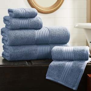 Good Bath <b>Towels</b> <b>Set</b> in Beautiful Color Luxurious Dobby Style Good Absorbency Bath <b>Towels</b> Wholesale in India - Product Image 4