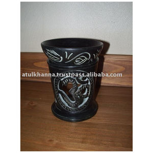 Quemadores de Aceite Aromático de Piedra de Savia Negra - Product Image 1