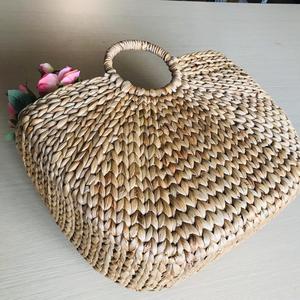 Elegante bolsa de cesta de jacinto de agua para mujer - Product Image 2