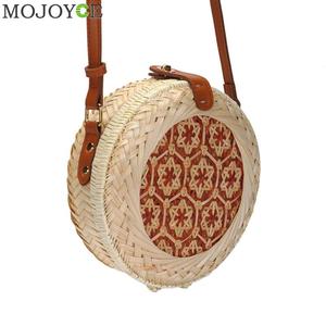 กระเป๋าถือสานหวายไม้ไผ่ทำมือแบบเปิดปิดสไตล์โบฮีเมียนสำหรับผู้หญิง ผลิตในเวียดนาม ปี 2019 - Product Image 2