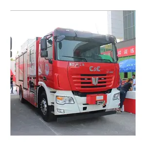 compressed air foam system fire fighting truck