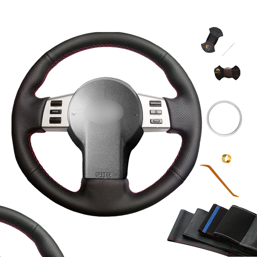 Чехол на руль из искусственной кожи для Infiniti FX35 FX45 2003 2004 2005 2006 2007 2008