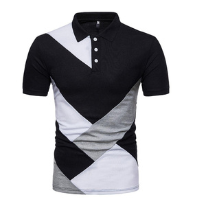 Polo de algodón para hombre, camisetas polo para hombre con logotipo personalizado, venta al por mayor, precio barato, Polo liso, Polo para hombre - Product Image 1