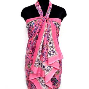 Pareo de maternidad de una pieza de algodón con estampado de bloques a mano de último diseño, ropa deportiva para mujer de talla grande, servicio OEM disponible - Product Image 3