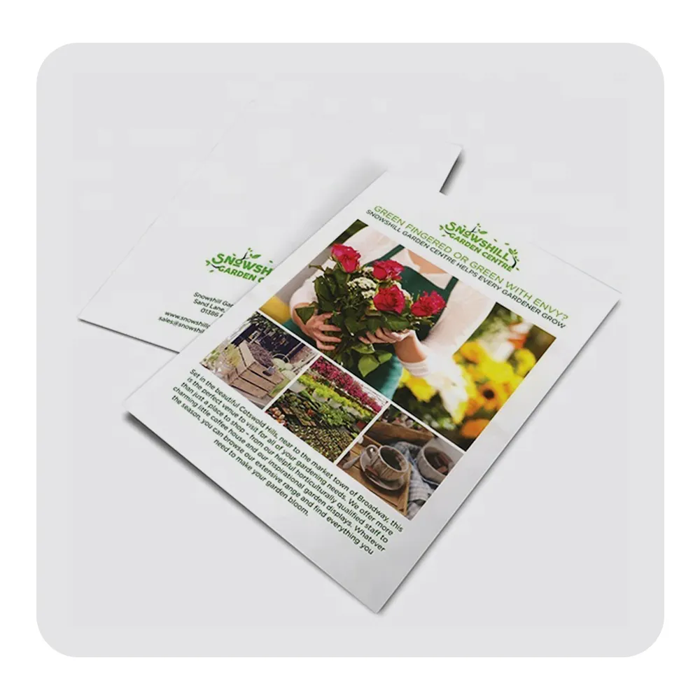 Massen lieferung von Flyer-Druck broschüren Poster Flyer Card Printing Services