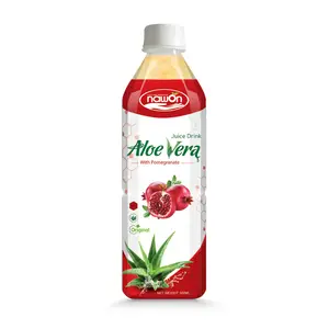 NAWON HALAL BRC 500ml Aloe Vera Juice Original Vietnam Blend with Cactus Apple Juice Concentrate Guava Juice