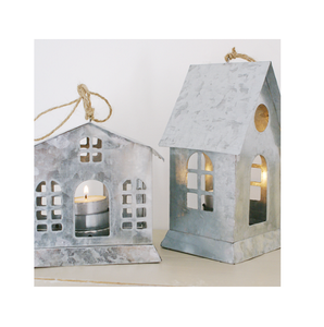 Magnifique lanterne décorative en métal faite à la main pour la maison, le bureau et les mariages, avec porte-bougies et bocaux, marque AIC, modèle 10656 - Product Image 1