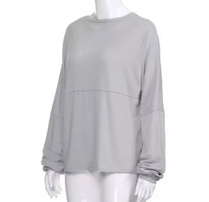 2022 nouveau Design 100% coton écologique formel teint uni Hip Hop T-shirt femmes Collection du Bangladesh - Product Image 4