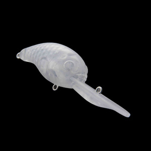 Vc04 Banshee thu hút nhà máy dài hóa đơn nhựa cứng thu hút Crankbait câu cá thu hút sâu lặn sản phẩm trống mồi không sơn - Product Image 4