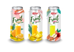 Jus de fruit de corossol en conserve de qualité supérieure 330 ml Boisson saine et rafraîchissante du fabricant vietnamien Type purée - Product Image 2