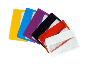 ग्राहक के डिजाइन फ्रेम प्लास्टिक व्यापार कार्ड ताल अल्ट्रा पतली - Product Image 2