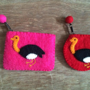 Nepal-Almacén al por mayor Regalos de monedero de fieltro de novedad - Product Image 1