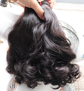 Proveedores al por mayor Funmi mágico ondulado vietnamita pelucas de pelo crudo 100% extensiones de cabello humano natural - Product Image 2