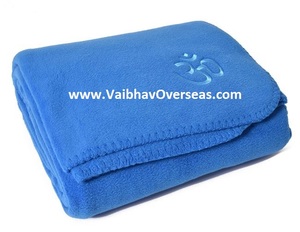 ผ้าห่มขนแกะโยคะหนานุ่มสุดทันสมัย100% ผ้าโพลีเอสเตอร์หลากหลายปักลายอัสสนะทอขนมิงค์พิมพ์โพลีเอสเตอร์ขนาดคิงไซส์ - Product Image 3