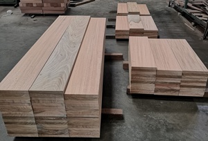 Marches d'escalier en bois lamellé-collé massif et durable, résistant aux taches, produit en bois pour escaliers - Product Image 6