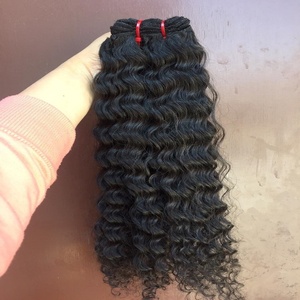 Vente en gros d'extensions de cheveux indiens vierges brésiliens véritables alignés sur les cuticules naturelles 12A Grade High HD Raw Remy Wave Loose Deep Wave - Product Image 4