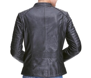 100 pour cent en cuir de mouton automne hiver veste pour femmes fabriqué en usine Polyester mode vêtements personnalisés vêtements - Product Image 4