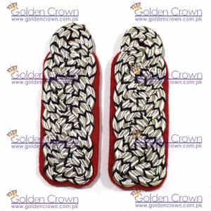 Épaulettes de major prussien à motif ciré, avec cordon métallique, écologiques, personnalisables, pour vêtements de sécurité et d'entraînement, 100% - Product Image 4