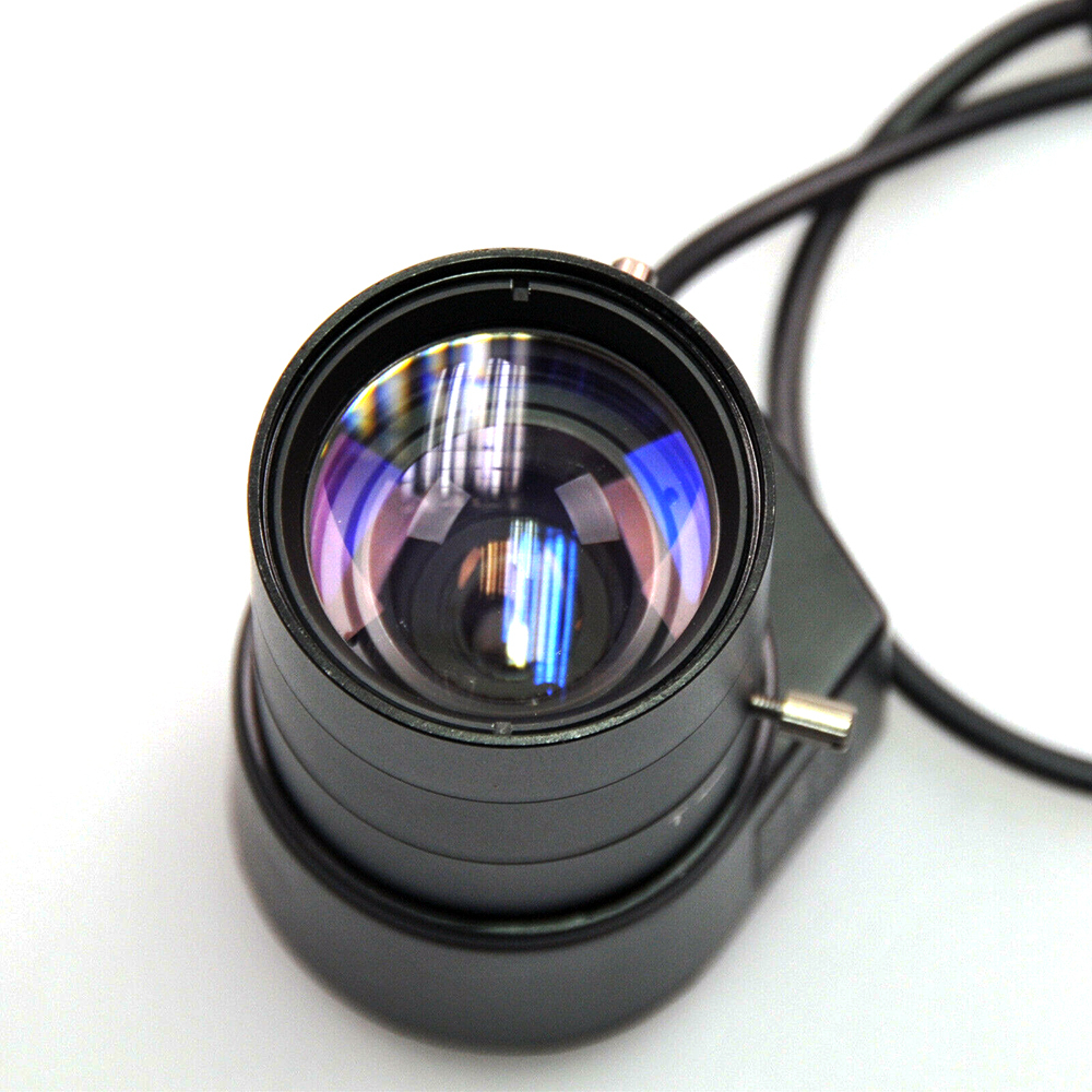 Objectif Varifocal 6-60mm 3MP HD Diaphragme Manuel CS Mont Pour Caméra Surveillance