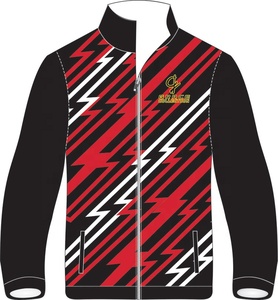 Veste d'échauffement de sport pour homme de haute qualité, coupe-vent et respirante Logo personnalisé Sublimation originale de grande taille pour la saison de printemps - Product Image 3