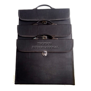 เคสเครื่องราชกกุธภัณฑ์สำหรับการจัดเก็บที่ปลอดภัยสำหรับงานปักหนังแบบเย็บปักข้ามปกด้วยผ้าปัก - Product Image 3