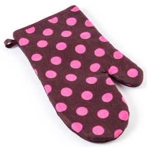 Manoplas Personalizadas de Algodón con Estampado de Lunares, Manoplas de Horno de Colores Hermosos para Uso Multiusos, Proveedor en India - Product Image 1