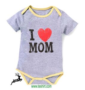 Fabricante indio Tirupur venta al por mayor buena calidad verano bebé Onesie mameluco traje bambú algodón orgánico botón a presión venta en línea - Product Image 3