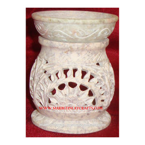 Handcarved Soapstone Aroma <b>Oil</b> Diffuser - Product Image 1
