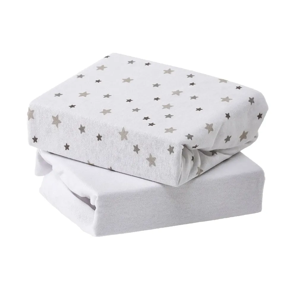 कस्टम डिजाइन बच्चे सज्जित पालना शीट बिस्तर की चादर