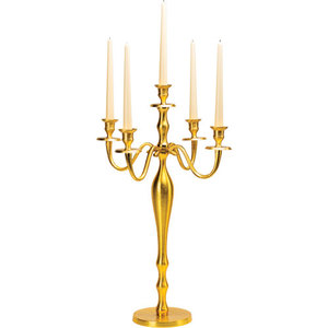 <b>Gold</b> Finish Candelabra - Product Image 1