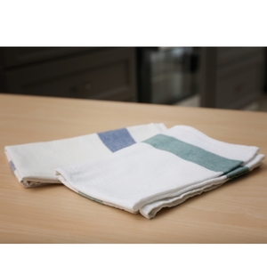 Serviettes de cuisine en coton 100% premium, serviettes en coton élégantes, design rayé, serviettes de cuisine en coton - Product Image 3