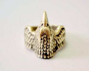 แหวนอัลลอยสไตล์โบฮีเมียนรูปปีกนางฟ้านกอินทรี - Product Image 6