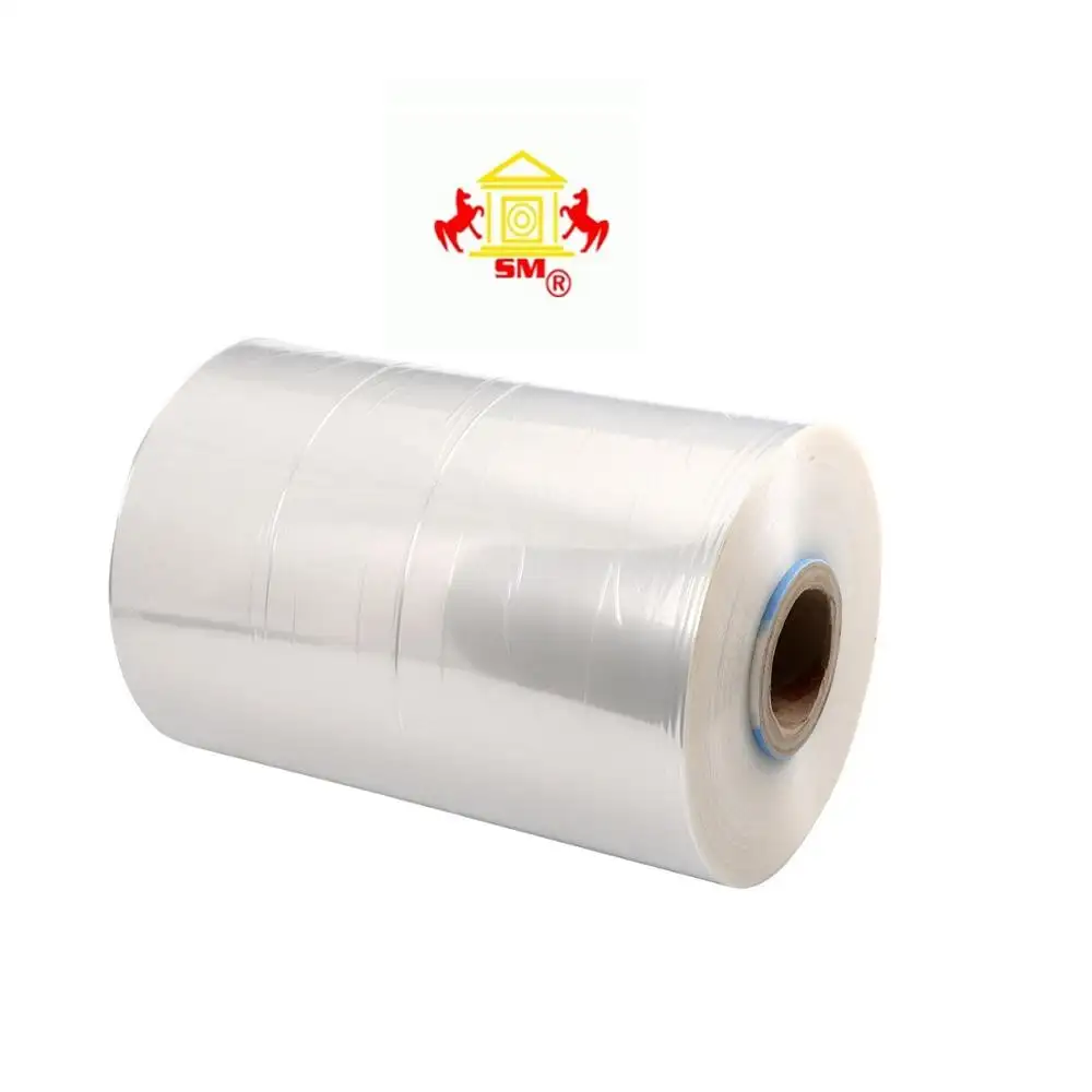 Wholesale food grade PE / LDPE clear wrap stretch film on roll made in Vietnam