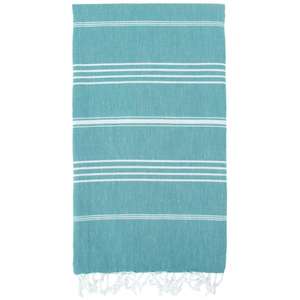 ชุดผ้าขนหนูอาบน้ำผ้าฝ้ายชายหาดตุรกีปรับแต่งได้ขนาด100x180ซม. ลายทางกันน้ำสูงแห้งเร็วแบบใช้แล้วทิ้ง - Product Image 2