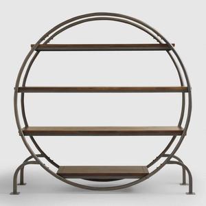 Estantería redonda de diseño Industrial y Vintage de alta calidad India - Product Image 2