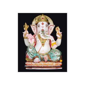 Ganesha Ji Idols, decoración hecha a mano - Product Image 1