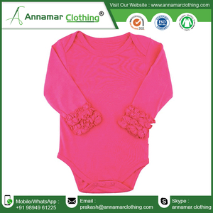 Peleles de bebé de punto de algodón orgánico 100%, ropa personalizada para recién nacidos, ropa de bebé certificada, proveedores indios - Product Image 4