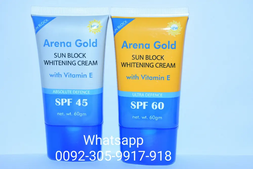 Арена Золотой солнцезащитный блок с витамином E SPF 60 SPF 45